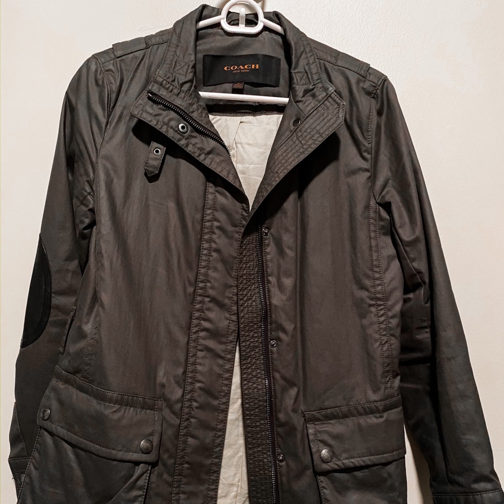 Coach Army Green Women’s Coat (X-Small)